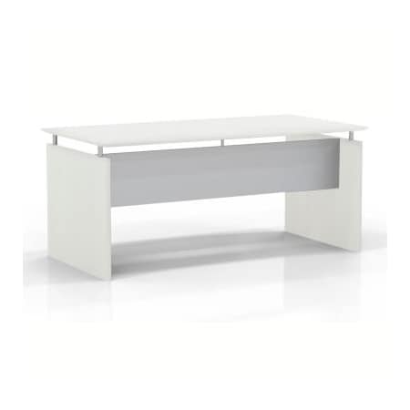Safco® Medina 63W Rectangle Straight Desk 63W X 36D X 29-1/2H Sea Salt